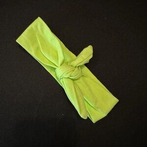 Lime Green Knot Headband